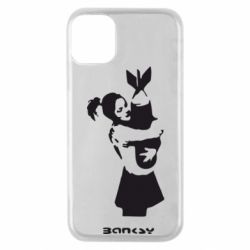 Чехол для iPhone 11 Pro Bancsy bomb love