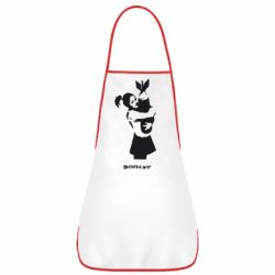 Фартух Bancsy bomb love-PrintSalon Фартух Bancsy bomb love