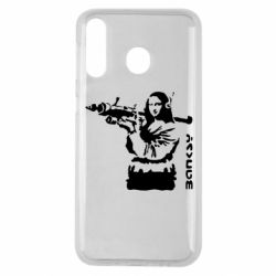 Чехол для Samsung M30 Bancsy Mona Lisa - PrintSalon