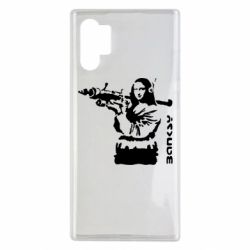 Чехол для Samsung Note 10 Plus Bancsy Mona Lisa - PrintSalon