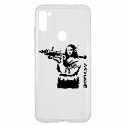 Чехол для Samsung A11/M11 Bancsy Mona Lisa - PrintSalon