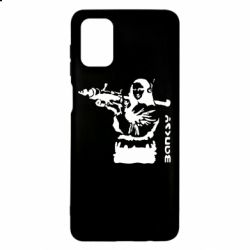 Чехол для Samsung M51 Bancsy Mona Lisa