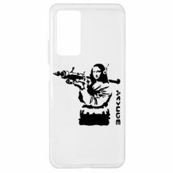Чехол для Xiaomi Mi 10T/10T Pro Bancsy Mona Lisa - PrintSalon