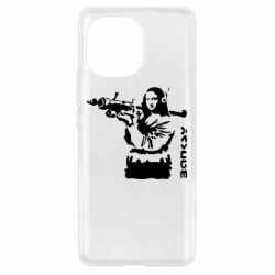 Чехол для Xiaomi Mi11 Bancsy Mona Lisa - PrintSalon