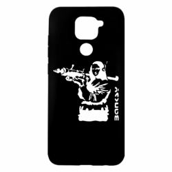 Чехол для Xiaomi Redmi Note 9/Redmi 10X Bancsy Mona Lisa - PrintSalon