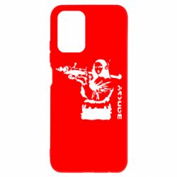 Чехол для Xiaomi Redmi Note 10 Bancsy Mona Lisa - PrintSalon