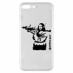 Чехол для iPhone 7 Plus Bancsy Mona Lisa - PrintSalon