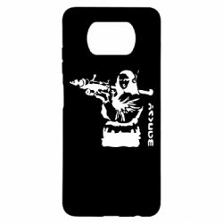 Чехол для Xiaomi Poco X3 Bancsy Mona Lisa - PrintSalon