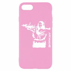 Чехол для iPhone SE 2022 Bancsy Mona Lisa - PrintSalon