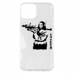 Чехол для iPhone 14 Bancsy Mona Lisa - PrintSalon