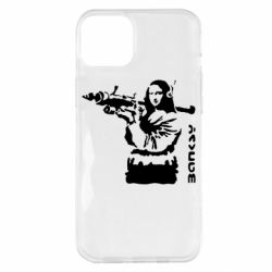 Чехол для iPhone 14 Plus Bancsy Mona Lisa - PrintSalon