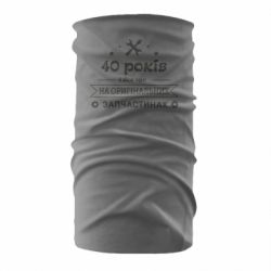 Бандана 40 лет на оригинальных запчастях - PrintSalon