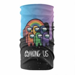 Бандана Among Us art paints - PrintSalon
