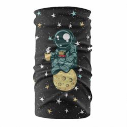 Бандана Astronaut and coffee - PrintSalon