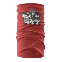 Бандана BTS Cute Art