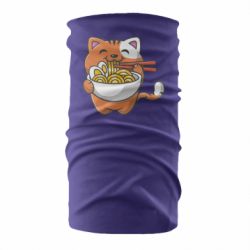 Бандана Cat and Ramen - PrintSalon