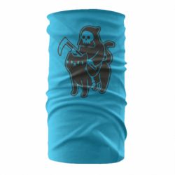 Бандана Death and cat - PrintSalon