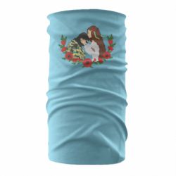 Бандана-труба Дівчина цілує солдата - PrintSalon