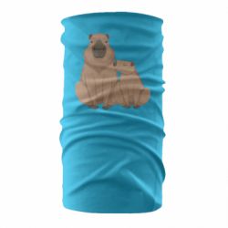 Бандана Две капибары