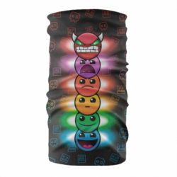 Бандана Geometry Dash Levels - PrintSalon