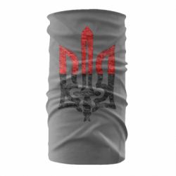 Бандана Герб Украины красно-черный - PrintSalon