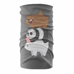 Бандана Гризли Панда и Белый - PrintSalon
