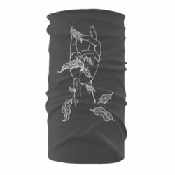 Бандана Hand with leafs - PrintSalon