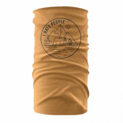 Бандана I hate people - camper - PrintSalon