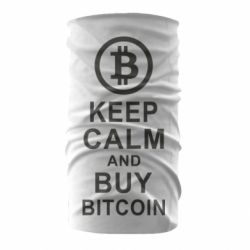 Бандана Keep calm and by bitcoin - PrintSalon