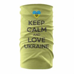 Бандана-труба Keep calm and love - PrintSalon
