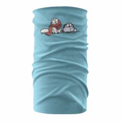 Бандана Кот Саймона Зима - PrintSalon