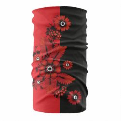 Бандана Червоні квіти - PrintSalon