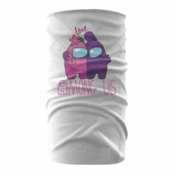 Бандана Love is Among Us - PrintSalon