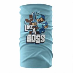 Бандана Minecraft Like a Boss - PrintSalon