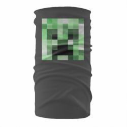 Бандана Minecraft minimalist Creeper - PrintSalon