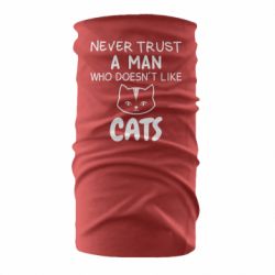 Бандана Не любит котов - не доверяй - PrintSalon