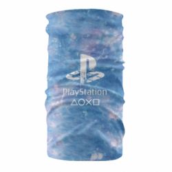 Бандана Playstation on tai dai background - PrintSalon