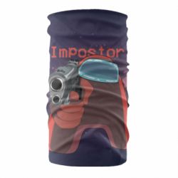 Бандана Red With A Gun - PrintSalon