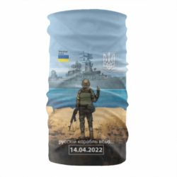 Бандана-труба Русский корабль...