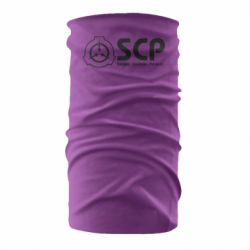 Бандана SCP logo text - PrintSalon
