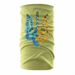 Бандана Тризуб цветы Украина