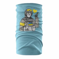 Бандана Военный с сердечком