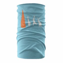 Бандана Зайцы возле морковки - PrintSalon