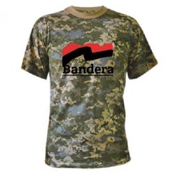 Камуфляжная футболка Bandera - PrintSalon