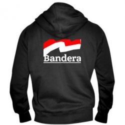 Мужское худи на молнии Bandera - PrintSalon