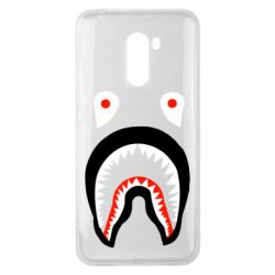 Чехол для Xiaomi Pocophone F1 Bape shark logo - PrintSalon