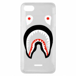 Чехол для Xiaomi Redmi 6A Bape shark logo - PrintSalon