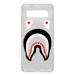 Чехол для Samsung S10 Bape shark logo - PrintSalon