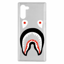 Чехол для Samsung Note 10 Bape shark logo - PrintSalon