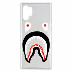 Чехол для Samsung Note 10 Plus Bape shark logo